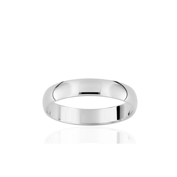 Alliance or 9 ou 18 carats demi-jonc