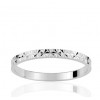 Alliance or blanc 18 carats