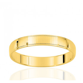 Alliance or jaune 18 carats