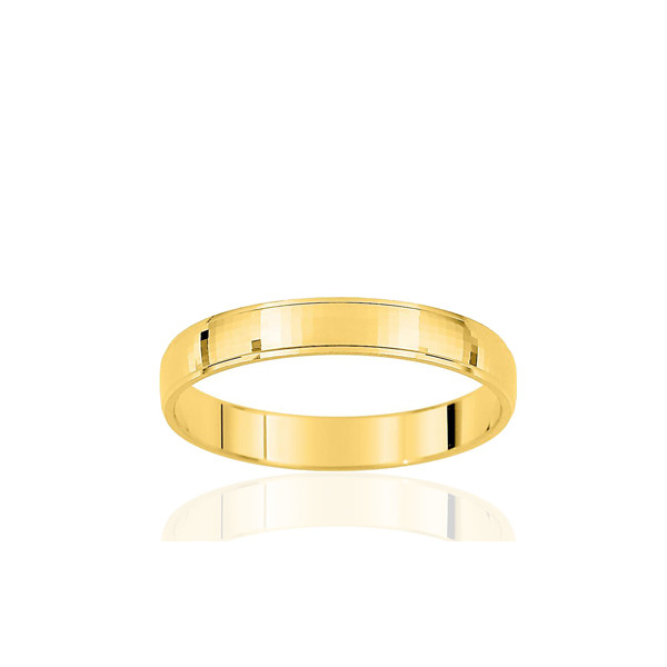 Alliance or jaune 18 carats