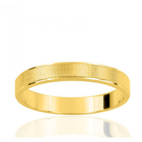 Alliance or jaune 18 carats