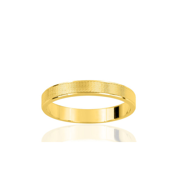 Alliance or jaune 18 carats