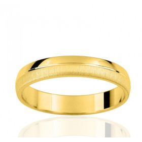 Alliance or jaune 18 carats