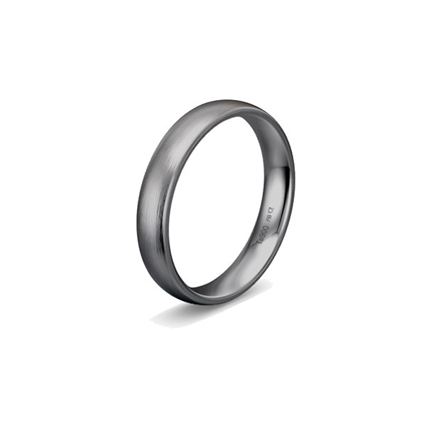 Bague alliance en tantale 4,5 mm