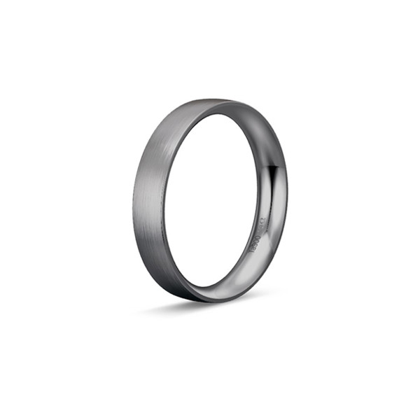 Bague alliance en tantale pour homme