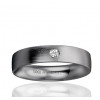 Alliance en tantale et diamant 0,040 carat BREUNING