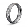 Alliance en tantale et diamant 0,13 carat BREUNING