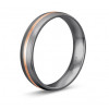 Alliance en tantale et or rose 18 carats BREUNING