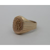 Chevalière en or 9 ou 18 carats 13 x 11 mm personnalisable