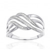 Bague or 9 carats et diamants 0,010 carat Kalista