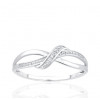 Bague or 9 carats et diamant 0,009 carat Kalista