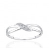 Bague or 9 carats et diamant 0,003 carat Kalista