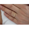 Alliance or jaune 18 carats "Ponce"