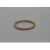 Alliance de mariage or jaune 18 carats "Ponce"