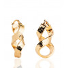 Boucles d'oreilles or jaune 18 carats