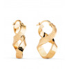 Boucles d'oreilles or jaune 18 carats