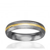 Alliance en tantale et or jaune 18 carats BREUNING