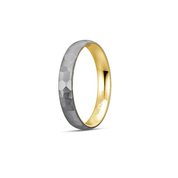 Alliance en tantale et or jaune 18 carats BREUNING