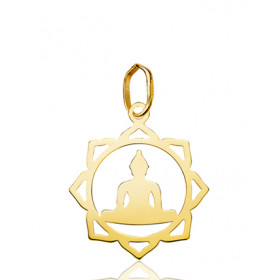 Pendentif or 18 carats "bouddha"