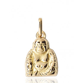 Pendentif or 9 ou 18 carats "bouddha"