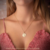 Chaine or jaune 18 carats 45 cm maille cheval