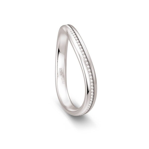 Alliance Breuning argent massif "Joaquim"
