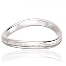 Alliance Breuning argent massif "Joaquim"