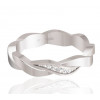 Alliance Breuning argent et diamant 0,045 carat "Lealia"