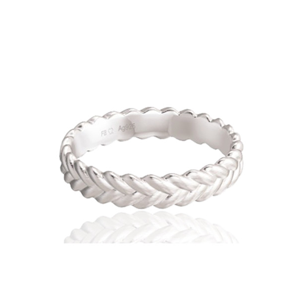 Alliance Breuning argent "Rayane"