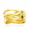 Bague or jaune 18 carats - 10 mm