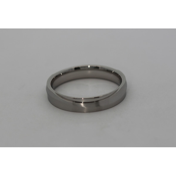 Bague alliance Breuning argent Fabrizio pour homme