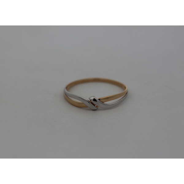 Bague deux ors 18 carats