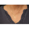 Pendentif or 18 carats "clé de sol"