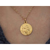 Médaille "Saint-Christophe" or jaune 9 ou 18 carats