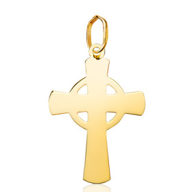 Pendentif croix celtique en or 18 carats