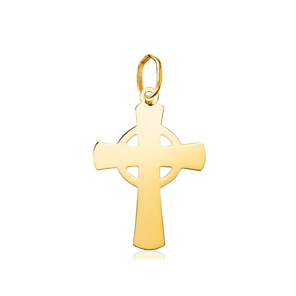 Pendentif croix celtique en or 18 carats