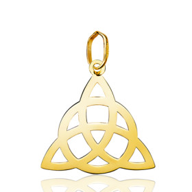 Pendentif "symbole de la Trinité" or 18 carats