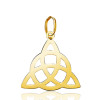 Pendentif "symbole de la Trinité" or 18 carats