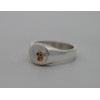 Chevalière en argent 8 x 8 mm personnalisable
