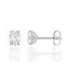 Boucles d'oreilles diamant de synthèse 1,00 carat et or 9 ou 18 carats