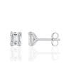 Boucles d'oreilles diamant de synthèse 1,00 carat et or 9 ou 18 carats