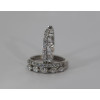 Créoles diamant de synthèse 1,46 carat et or