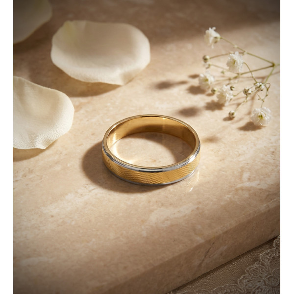 Alliance deux ors 18 carats