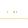 Chaine de cheville "Singapour" or jaune 18 carats