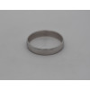 Alliance or 9 ou 18 carats demi-jonc 4 mm