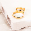 Alliance or jaune 18 carats