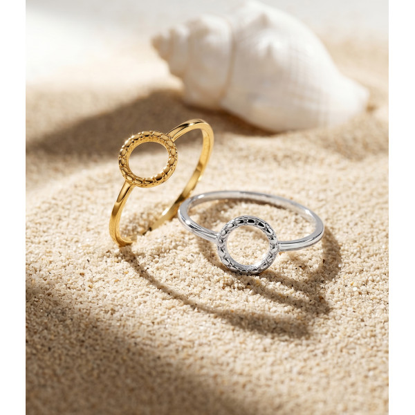 Bague or jaune 18 carats