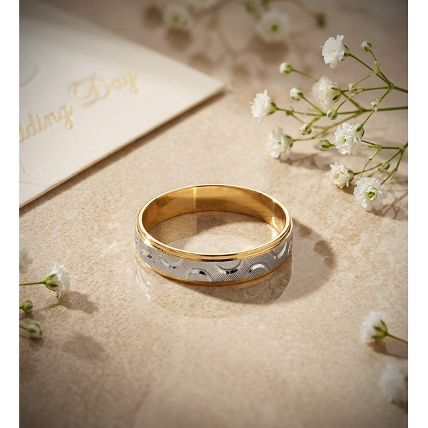 Alliance deux ors 18 carats