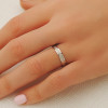 Alliance or blanc 18 carats