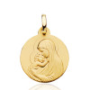 Médaille "Madone de Botticcelli" or jaune 18 carats